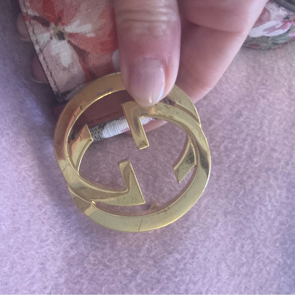 Gucci Floral GG Belt
